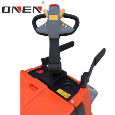 Seguridad personalizada para personas mayores 2000kg Stand-on Powered Pallet Electric Lift Truck