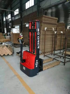 Motor de CA Batería de iones de litio Onen Almacén Apilador Elevador de palets eléctrico