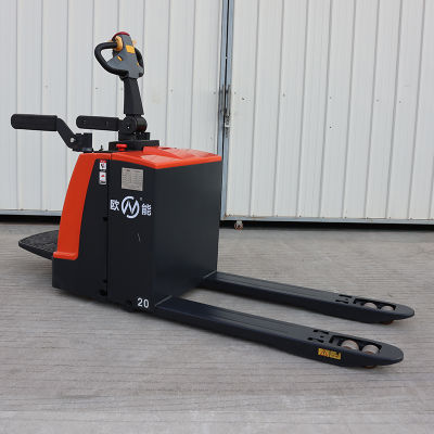 Último diseño Mini 2000kg 3000kg 5000kg transpaleta eléctrica con servicio de personalización de horquillas